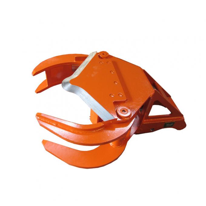 Q355B Q690D NM400 Hardox450 Hydraulic Branch Cutter Excavator Attachments 0