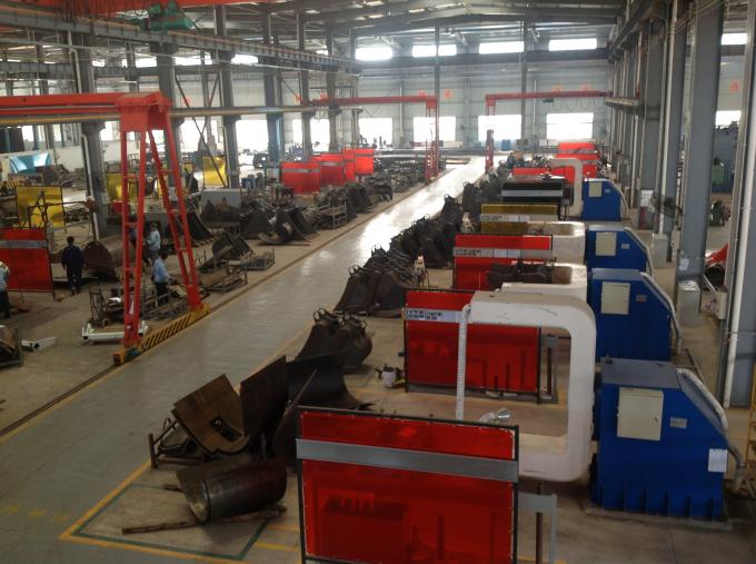 Scrap kuat Hydraulic Shear Untuk 12-14 Ton Excavators Dengan Hardox 450 Warna Disesuaikan 4