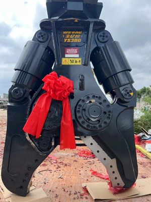 Beli Pengikat Excavator 180mm Blade Demo Shear Dengan Rotary Rotating online manufacture
