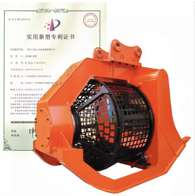 Beli Disesuaikan ISO9001 Mini Digger Soil Screener Untuk Excavator 2.5T-35T online manufacture