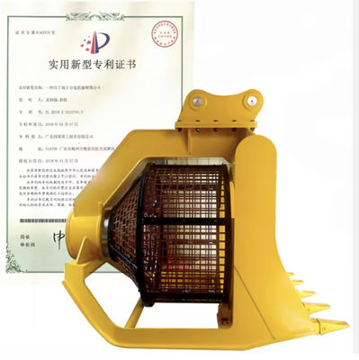 Beli Efisiensi Penyaringan Tinggi Excavator Soil Screener OEM ODM online manufacture
