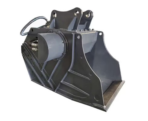Beli Excavator Attachments Heavy Duty Rock Stone Crusher Bucket Untuk 12-22 Ton Excavator online manufacture