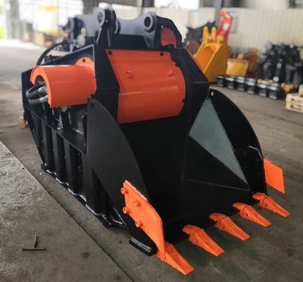 Beli CE ISO Pabrik OEM Crusher Attachments Batu Crusher Ember Untuk Excavator online manufacture