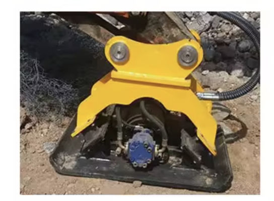 Lebar 6720mm Compactor piring hidrolik Untuk excavator 2.5-3.5t