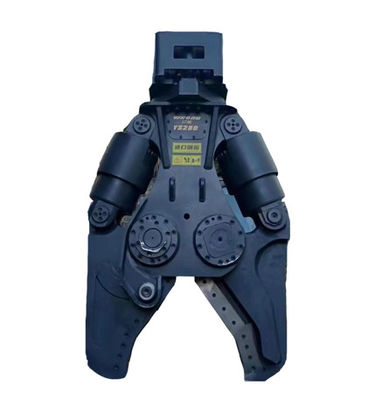 Scrap kuat Hydraulic Shear Untuk 12-14 Ton Excavators Dengan Hardox 450 Warna Disesuaikan