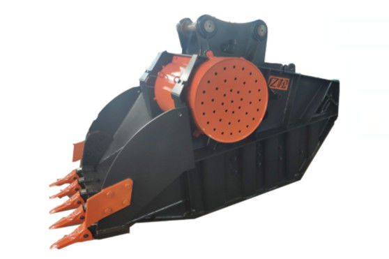 Bucket Crusher Peralatan Konstruksi Mudah Untuk Transportasi Hydraulic Crusher Bucket Untuk Excavator