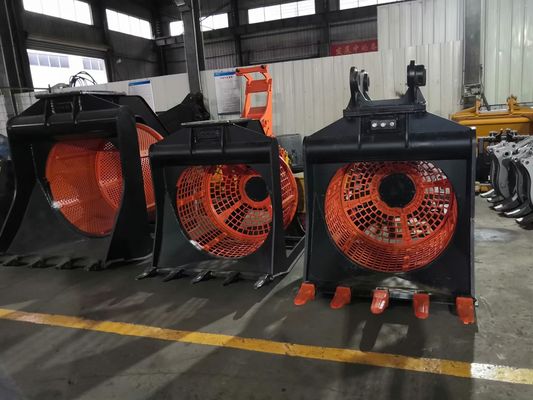 Heavy Excavator Rotary Screen Mobile Screening Bucket Rotary Screening Bucket Rotary Screen
