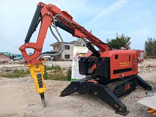 Robot Penghancuran Kontrol Jauh Radiasi debu suhu tinggi