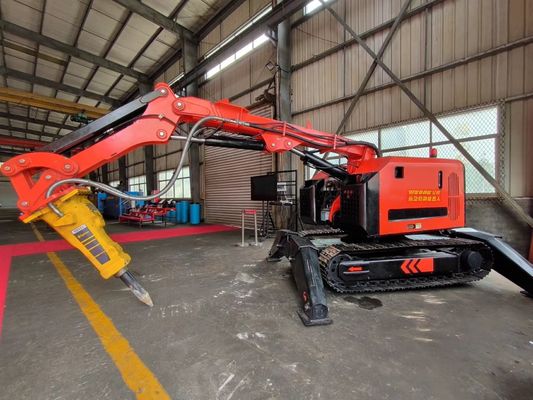 Robot Penghancuran Kontrol Jarak Jauh Robot Ledakan Untuk Penggalian / Penghancuran / Pengambilalihan dan Pembersihan Tambang